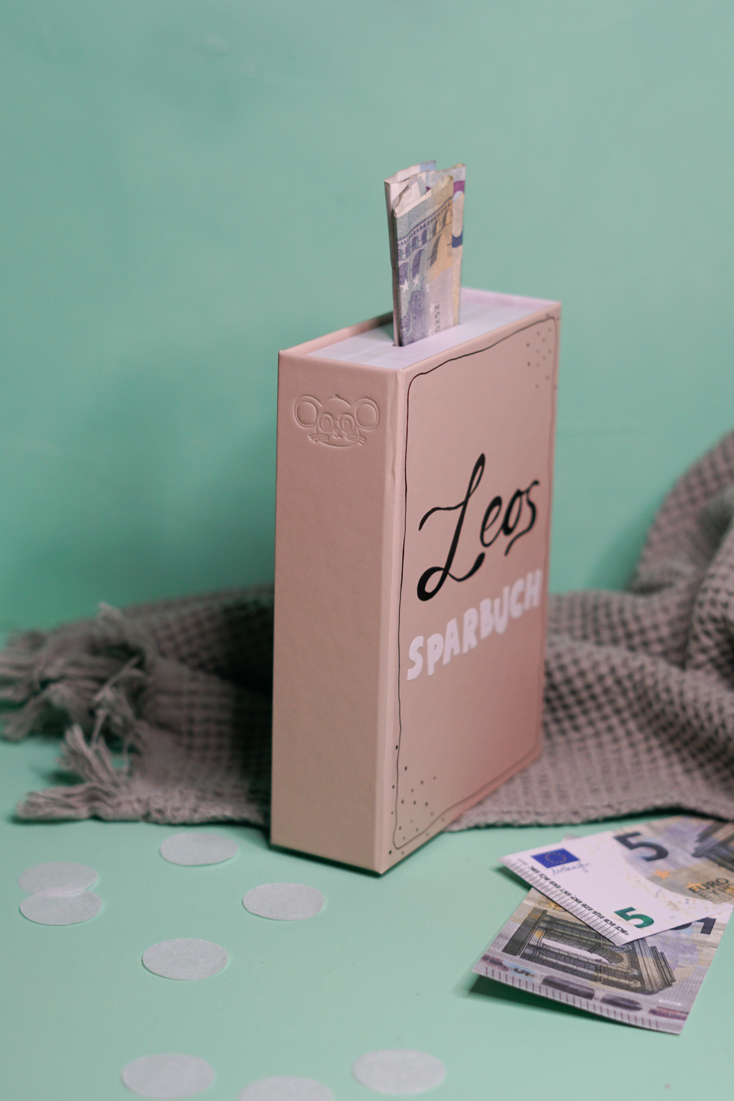 Geldgeschenkidee zur Geburt