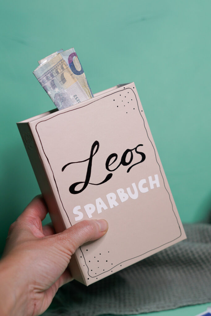 Geldgeschenkidee zur Geburt