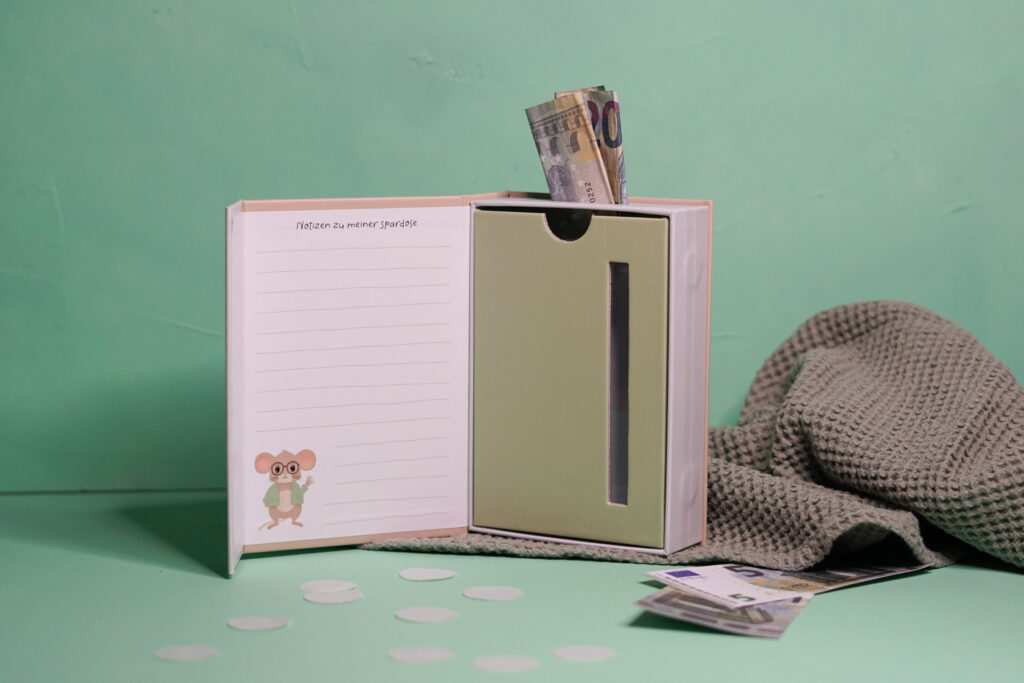 Geldgeschenkidee zur Geburt