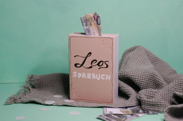 Geldgeschenkidee zur Geburt