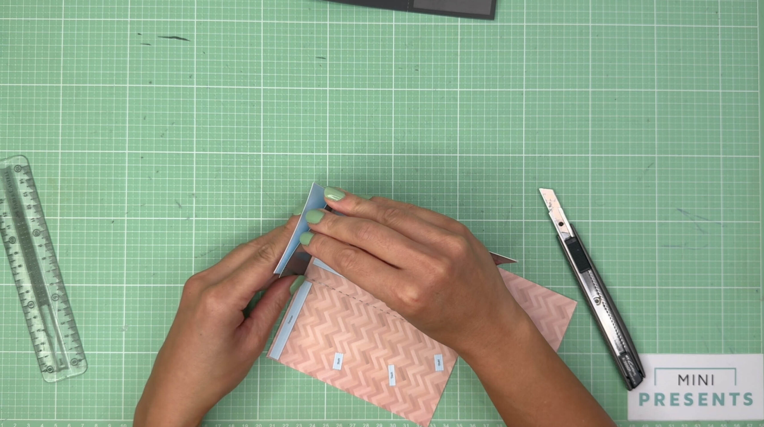 Cocktail Gutschein Bastelanleitung