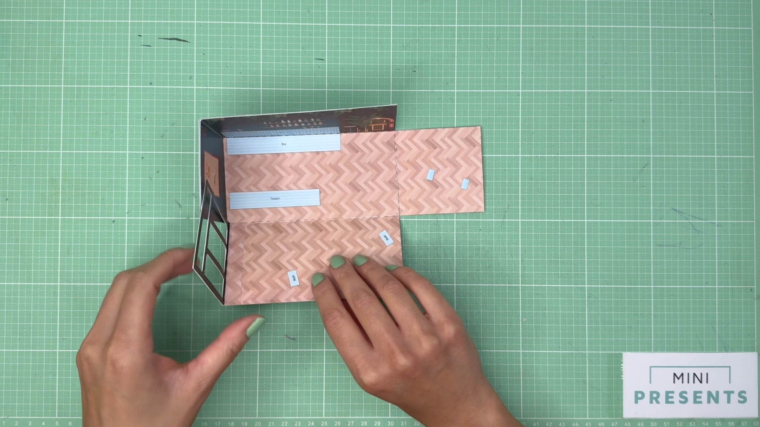 Cocktail Gutschein Bastelanleitung