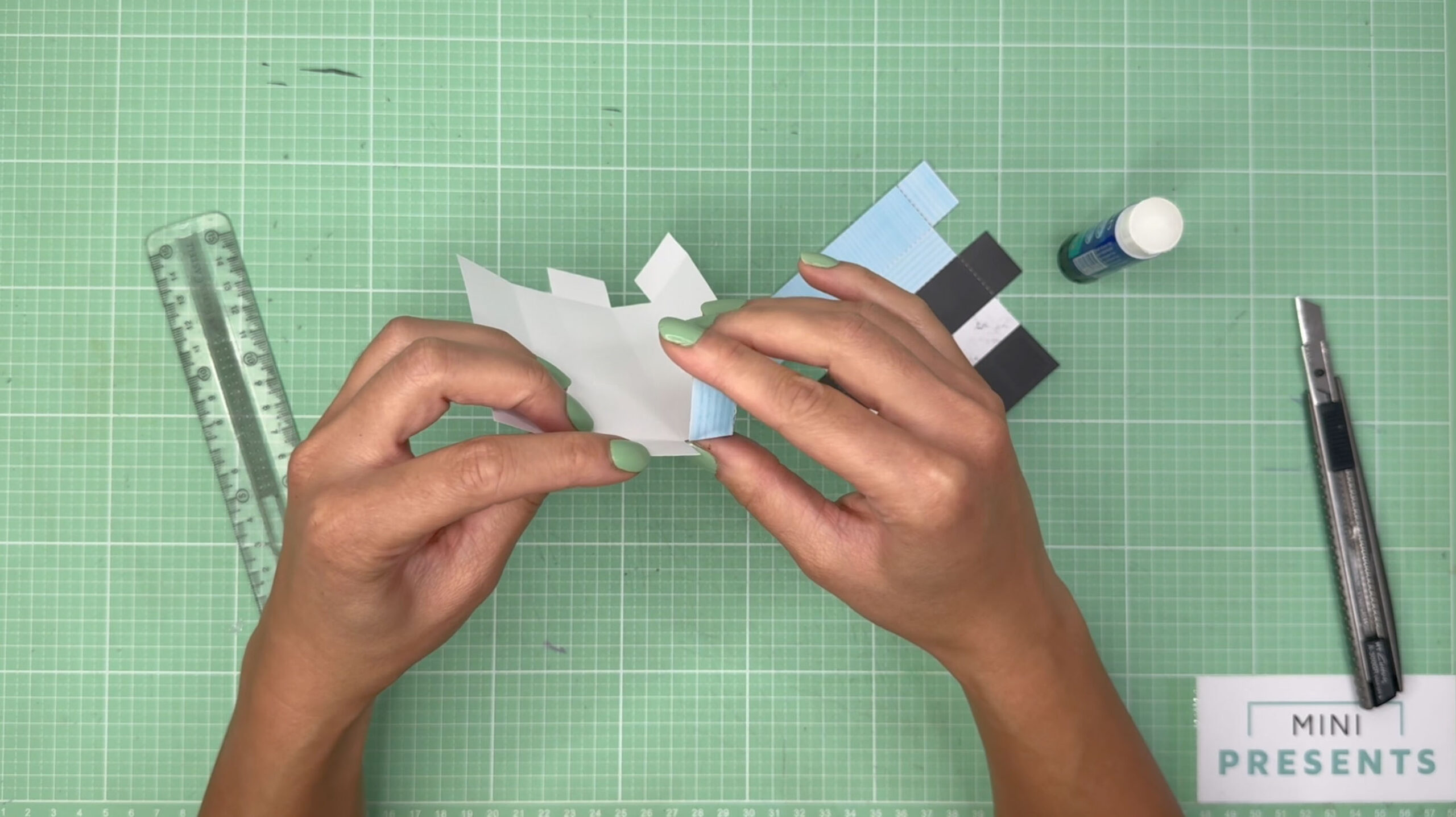 Cocktail Gutschein Bastelanleitung