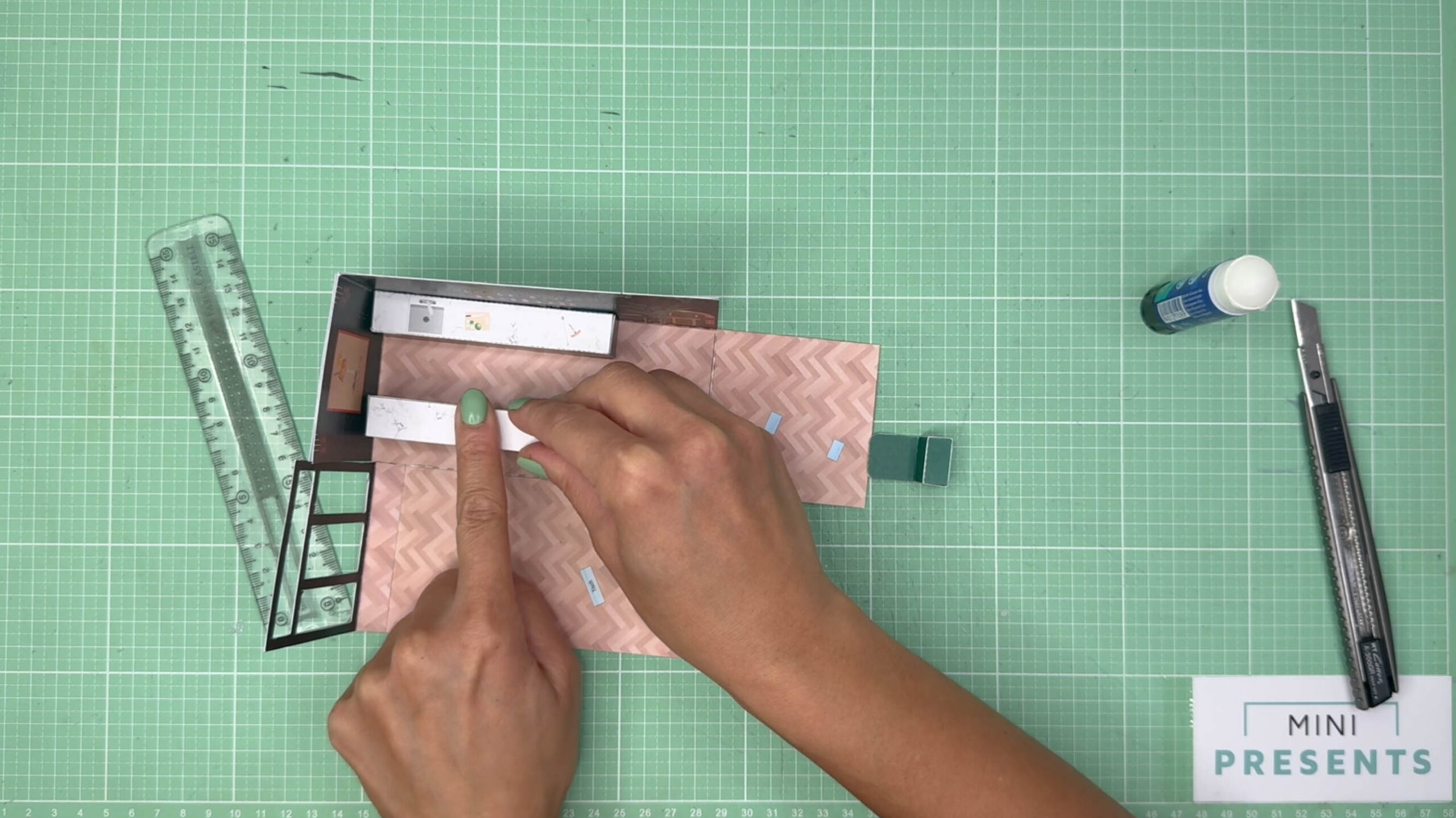 Cocktail Gutschein Bastelanleitung