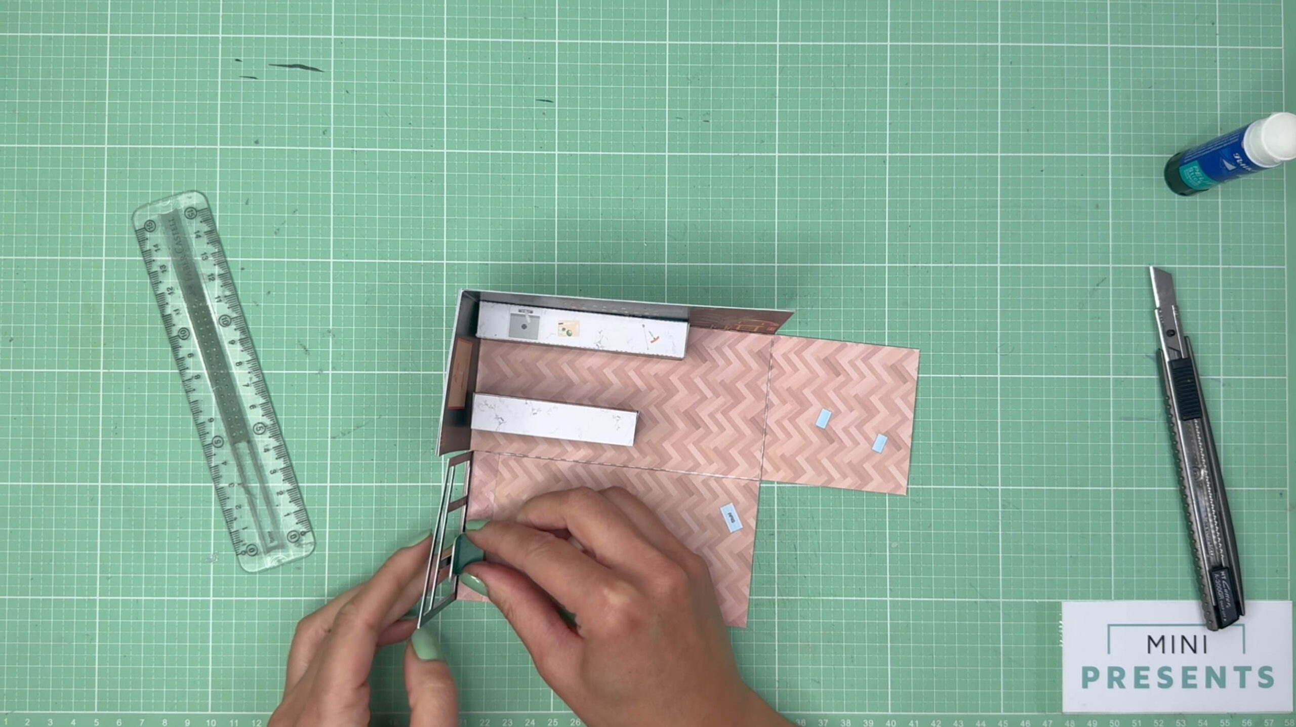 Cocktail Gutschein Bastelanleitung