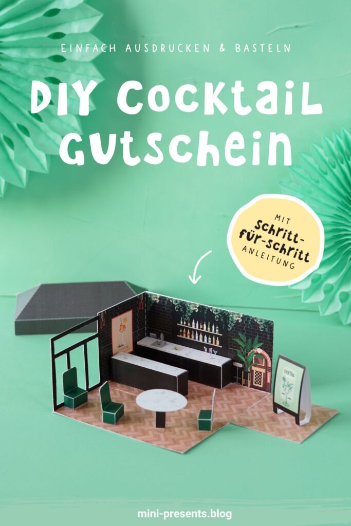Cocktail Geschenkidee selber machen