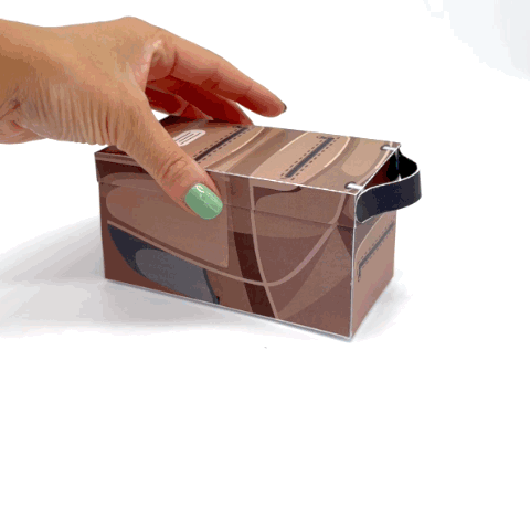 Explosionsbox Gelgeschenk Urlaub basteln