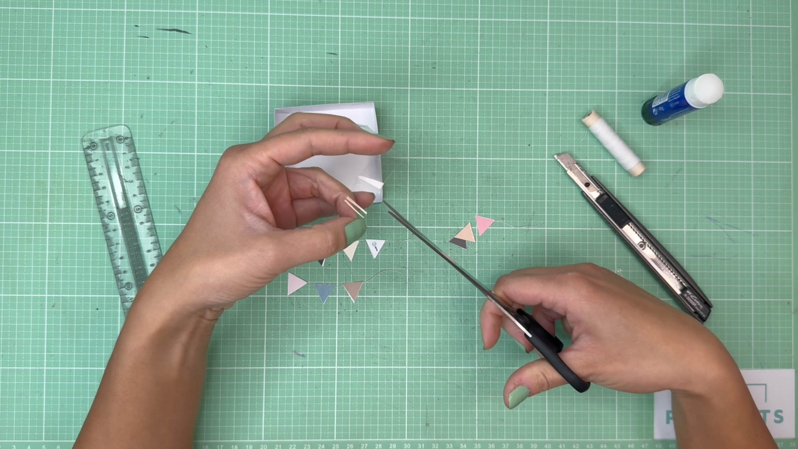 Explosionsbox Bastelanleitung