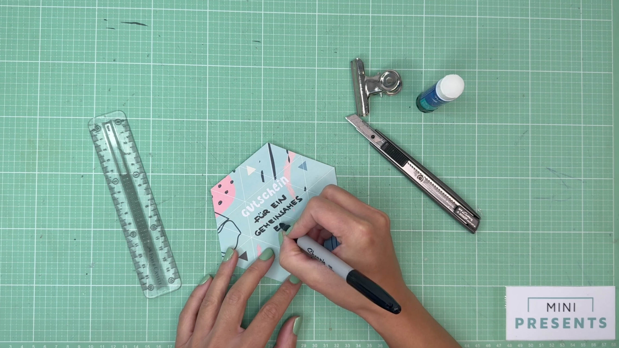 Explosionsbox Bastelanleitung