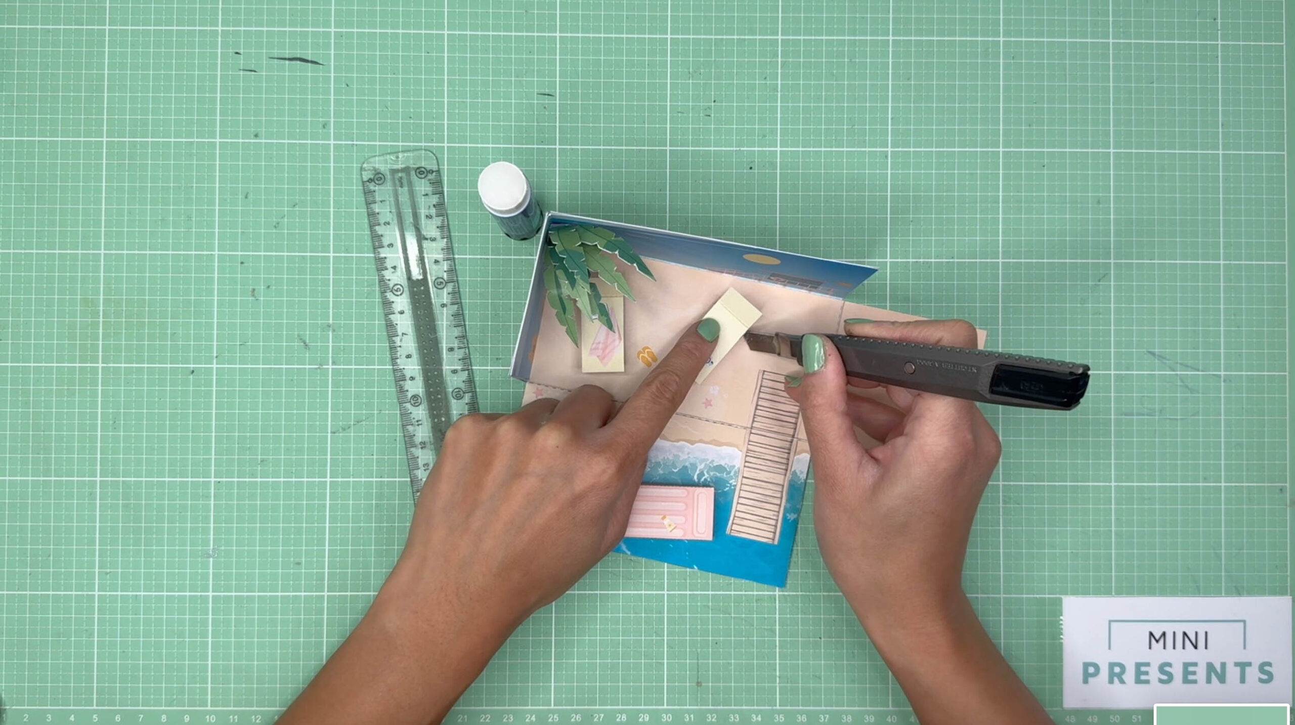 Reisegutschein Bastelanleitung