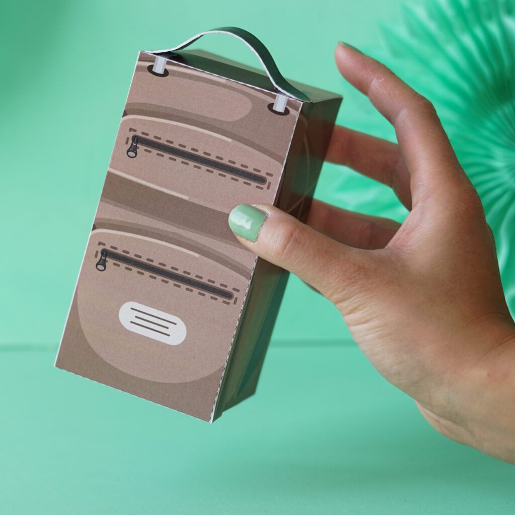 Urlaub Gutschein Explosionsbox