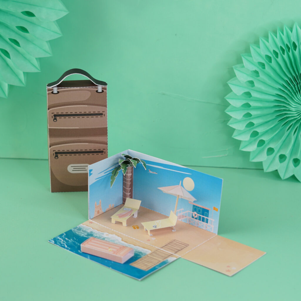 Urlaubsgutschein basteln