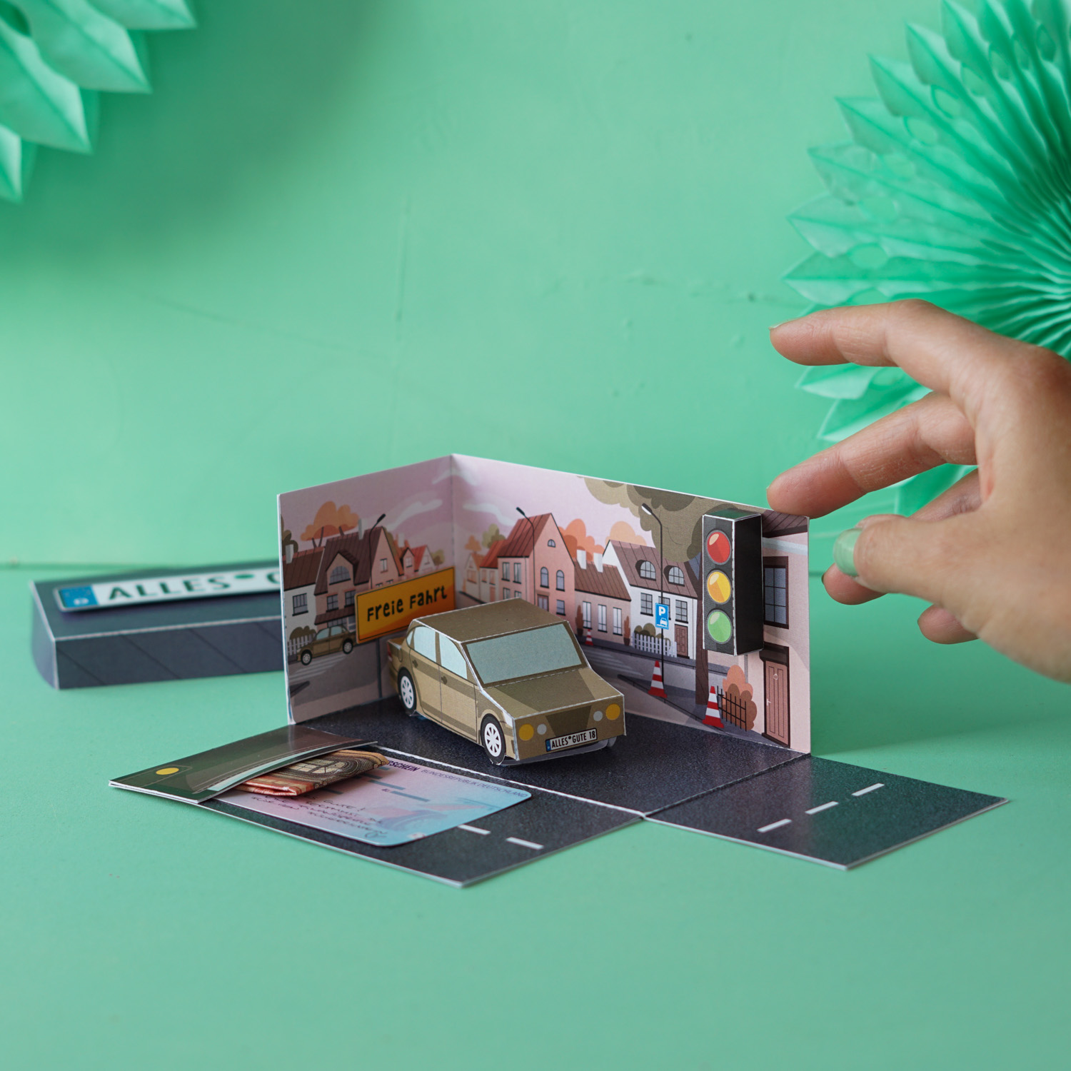 Geschenk zum 18. Geburtstag - Geldgeschenk Führerschein