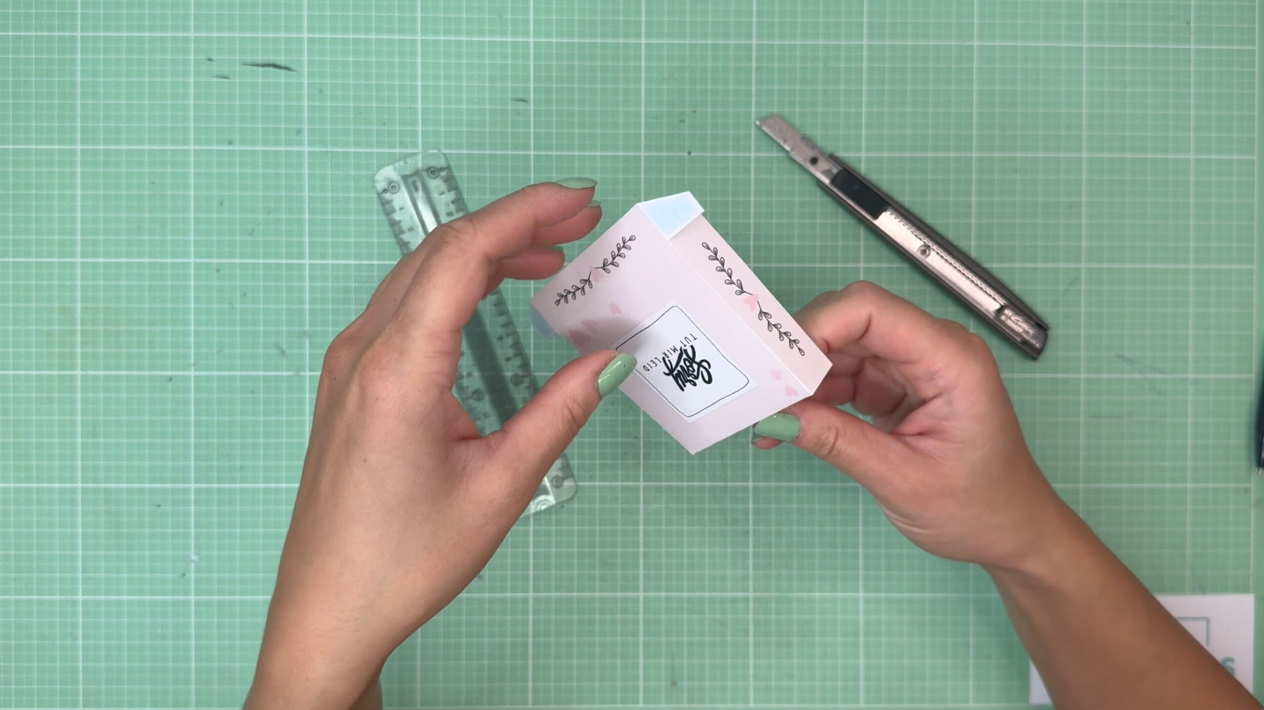 Wiedergutmachung Geschenk basteln