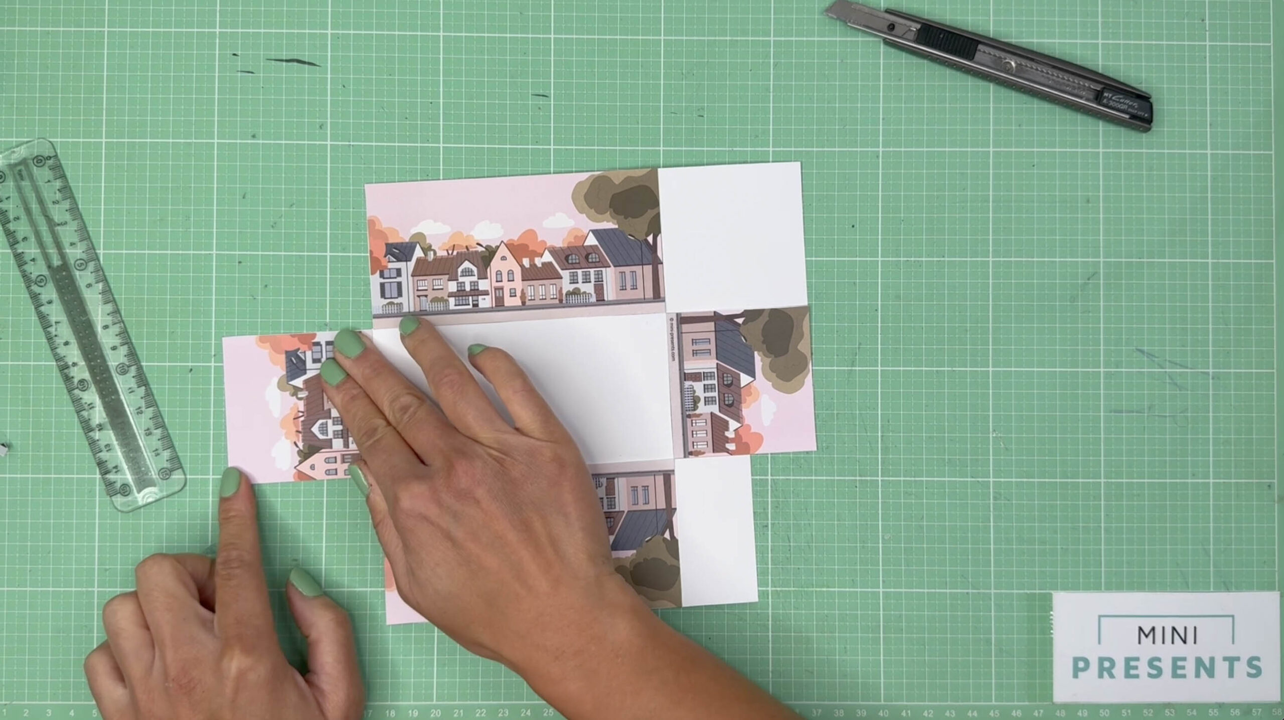 Bastelanleitung Führerschein Geldgeschenk Explosionsbox basteln