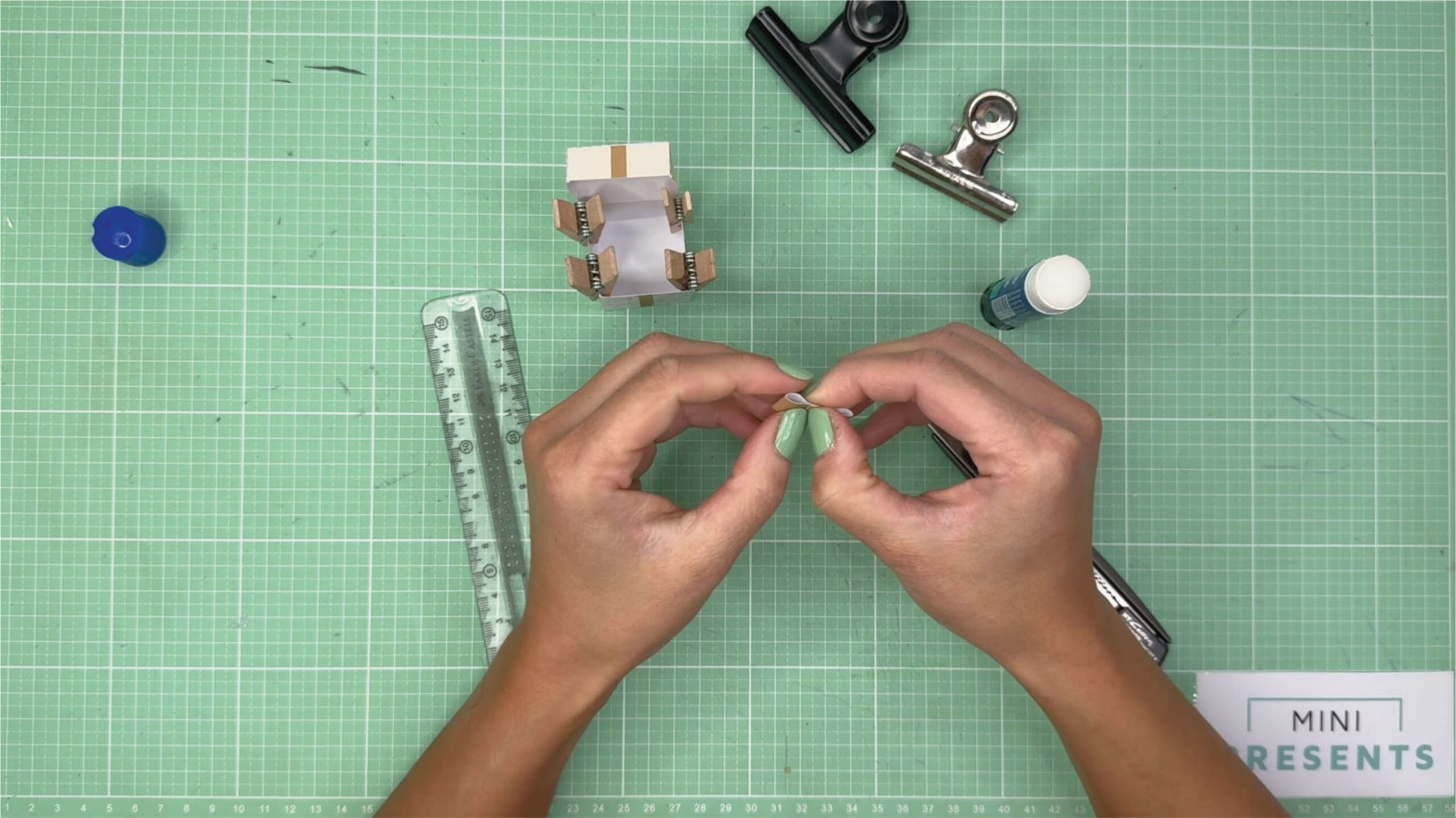 Geschenk Goldhochzeit basteln