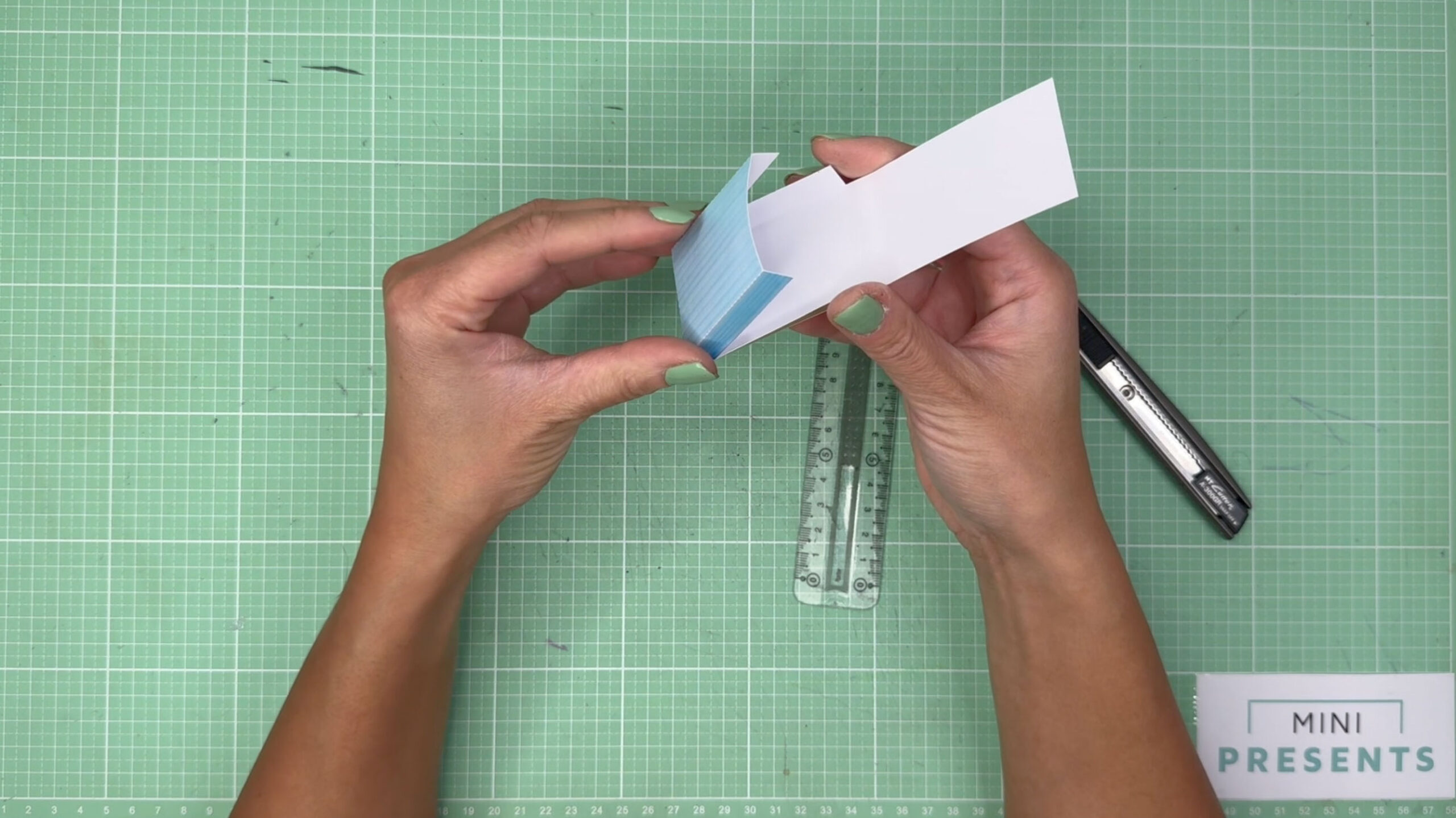 Minigolf Gutschein basteln Anleitung