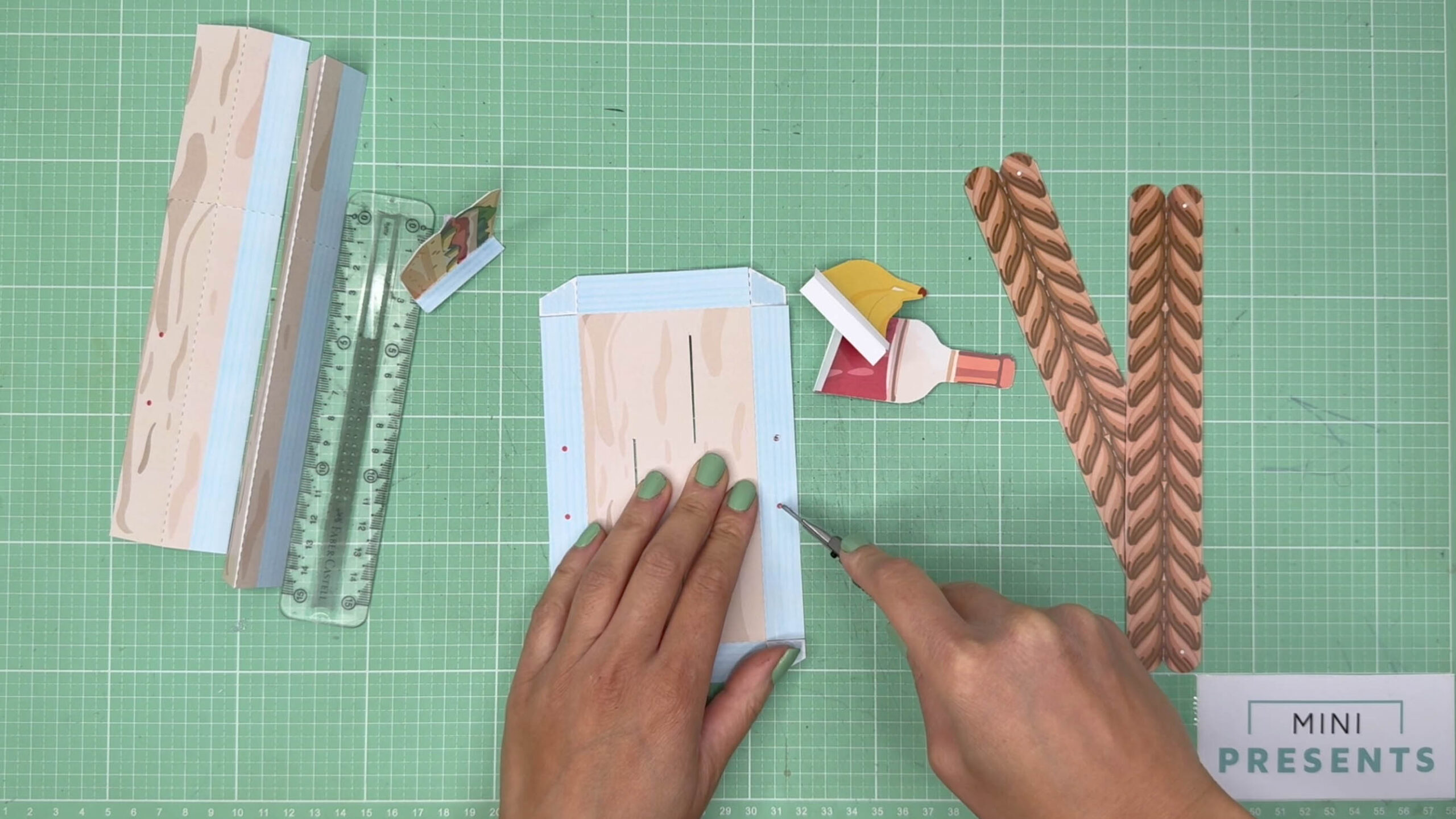 DIY Picknick Gutschein verpacken