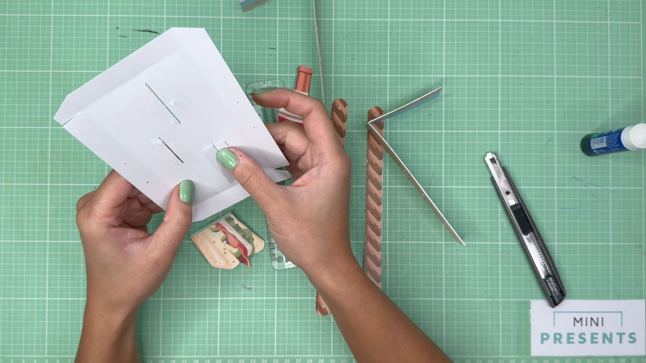 Picknick Geschenkverpackung basteln