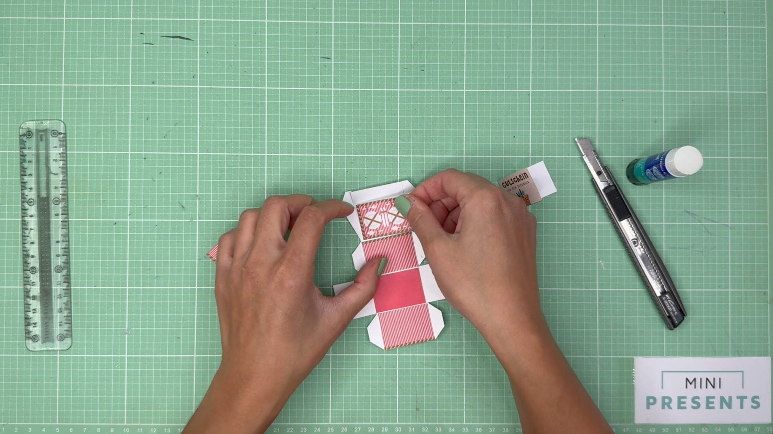 Picknick Gutschein basteln