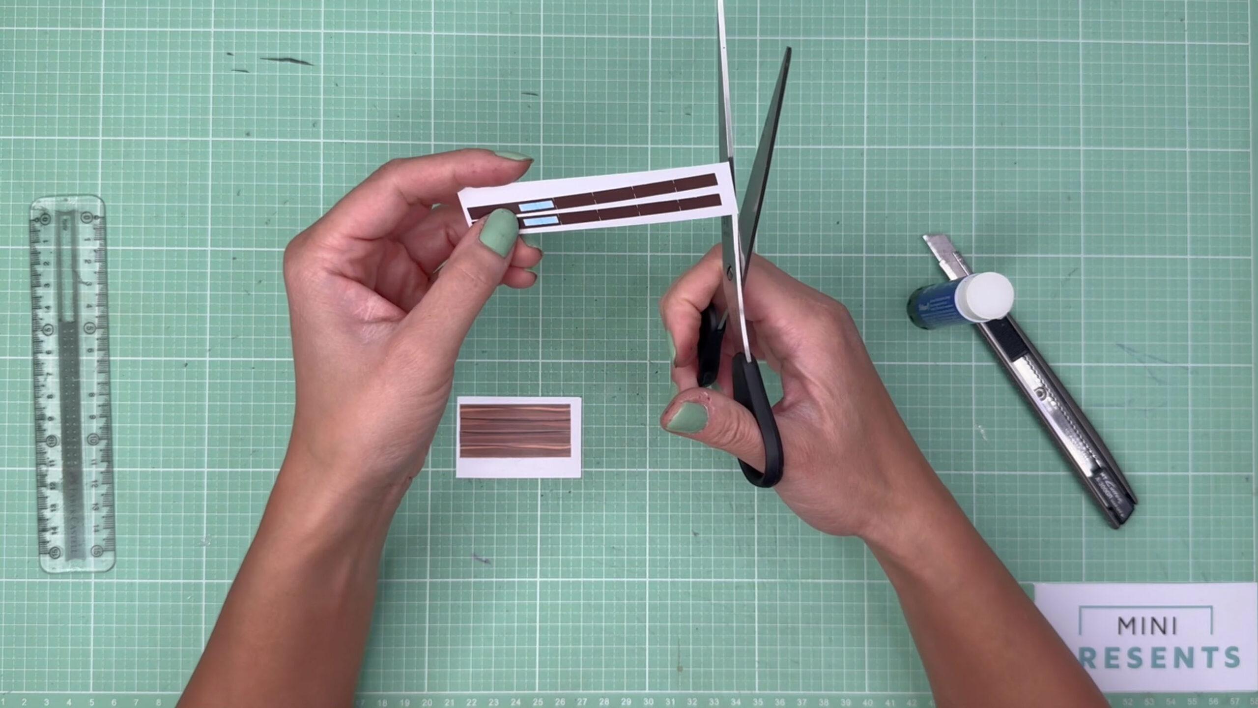 Picknick Gutschein basteln mit Anleitung