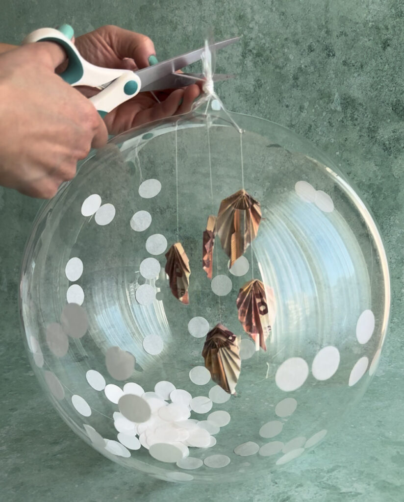 Geldgeschenk Hochzeit basteln