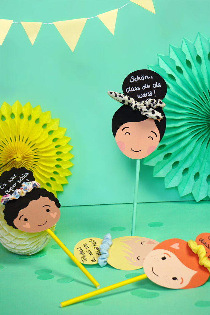 DIY Haargummi Geschenk