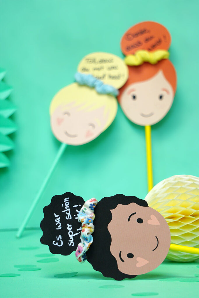 DIY Haargummi Geschenk