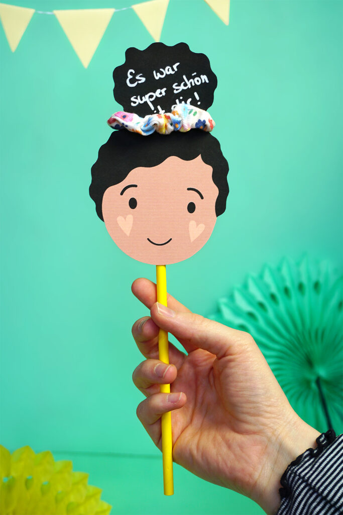 DIY Haargummi Geschenk