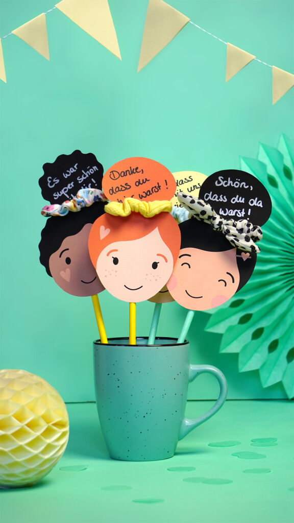DIY Haargummi Geschenk