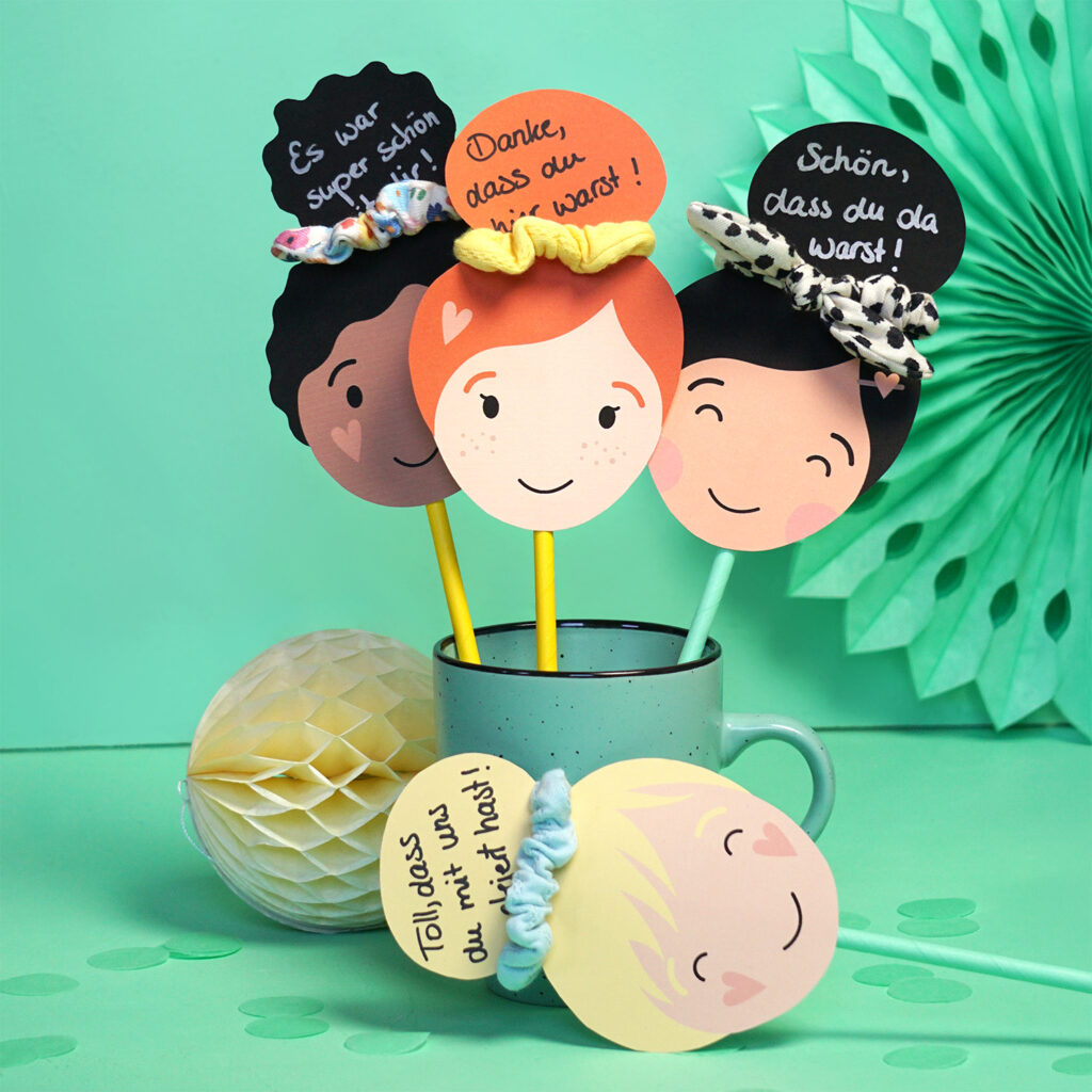 DIY Haargummi Geschenk