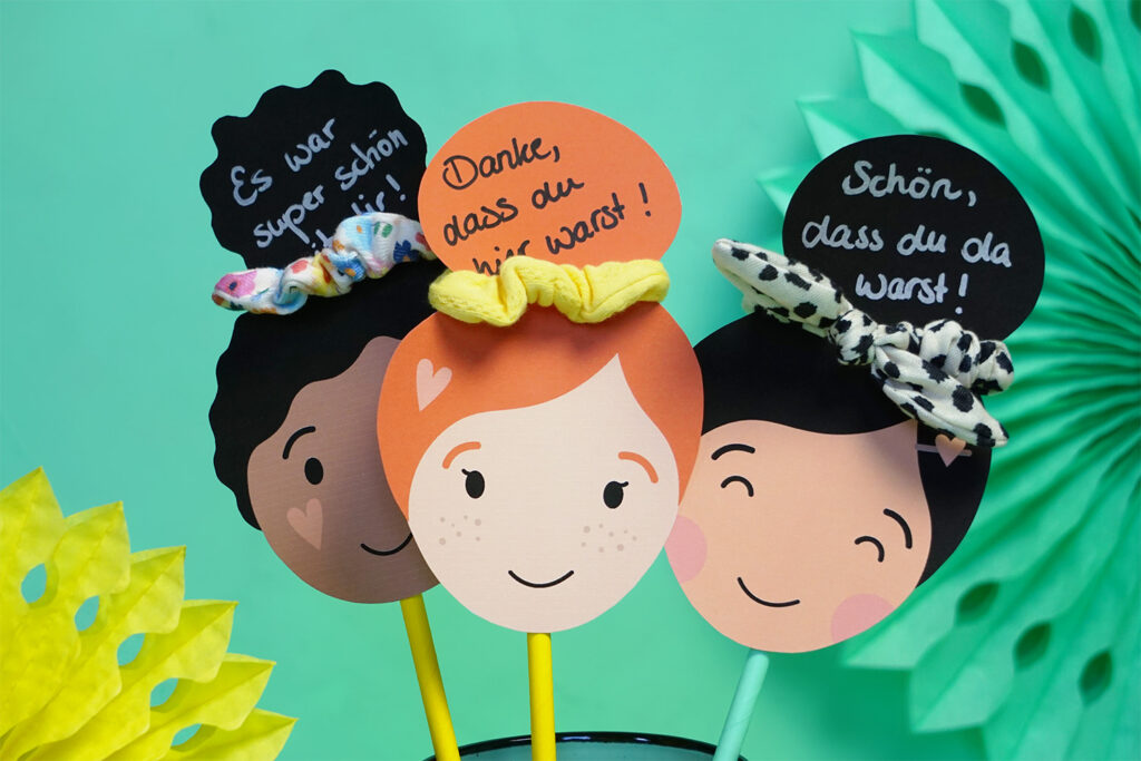 DIY Haargummi Geschenk