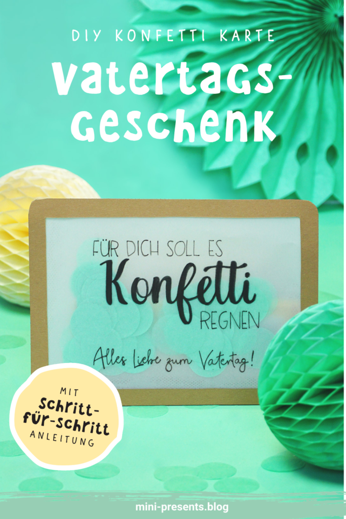 Pinterest Pin zum DIY Vatertagsgeschenk