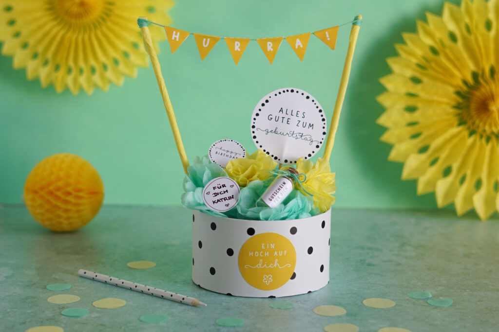 Geburtstagsgeschenk basteln
