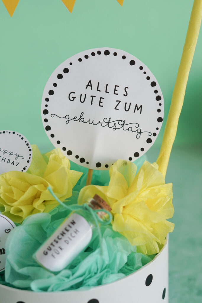 DIY Geburtstagsgeschenk beste Freundin