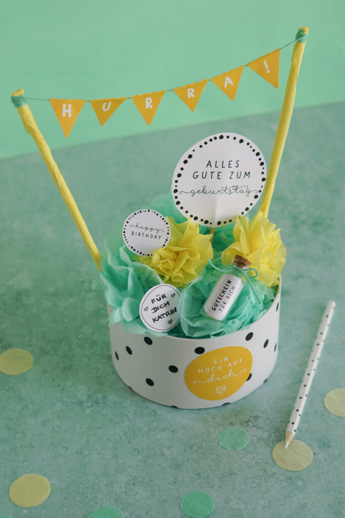 Geburtstagsgeschenk für die beste Freundin basteln