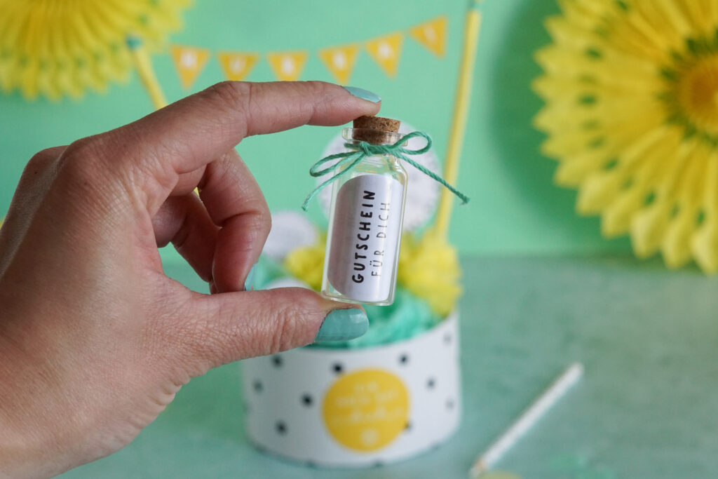 diy Gutschein Geburtstagsgeschenk