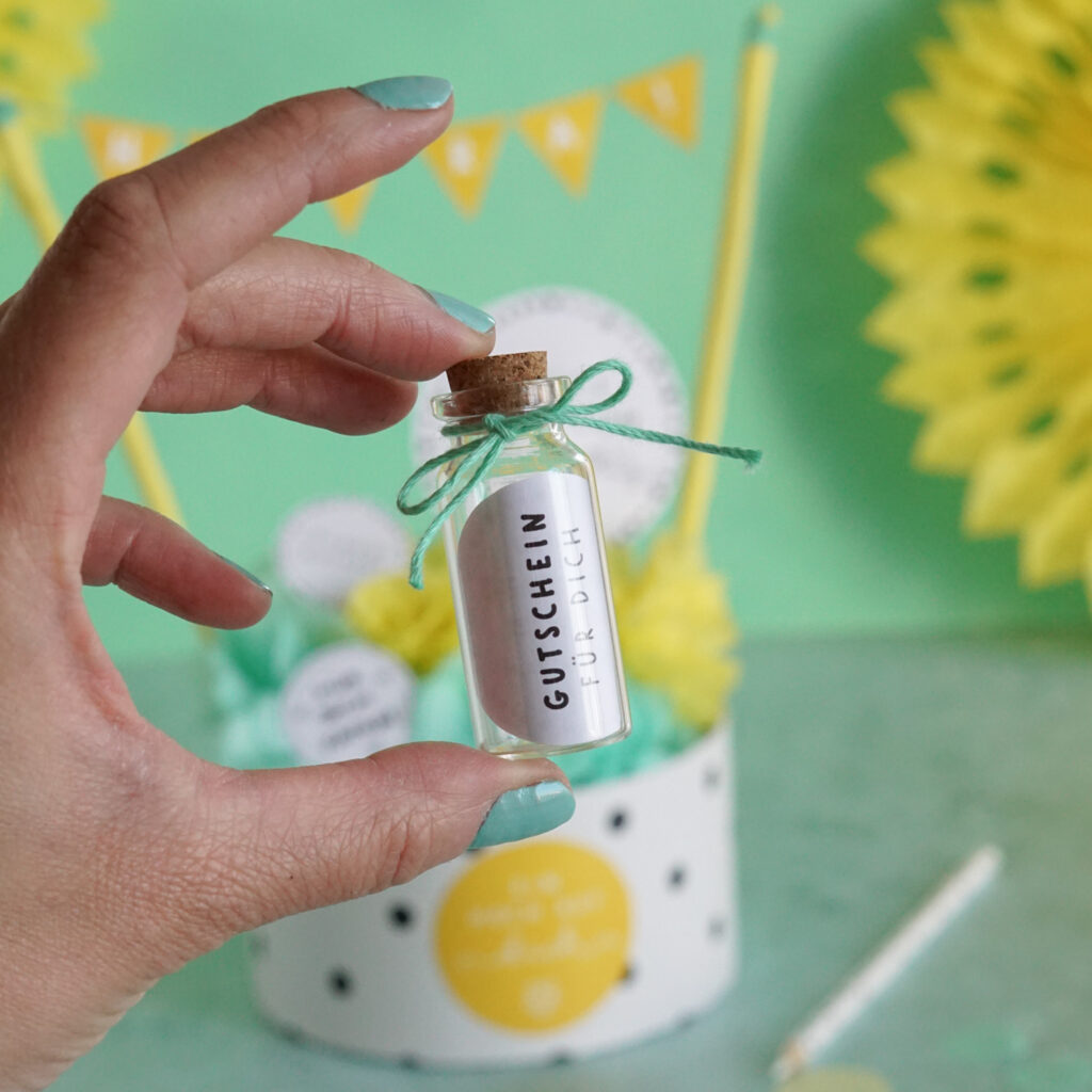 DIY Gutschein Geburtstag