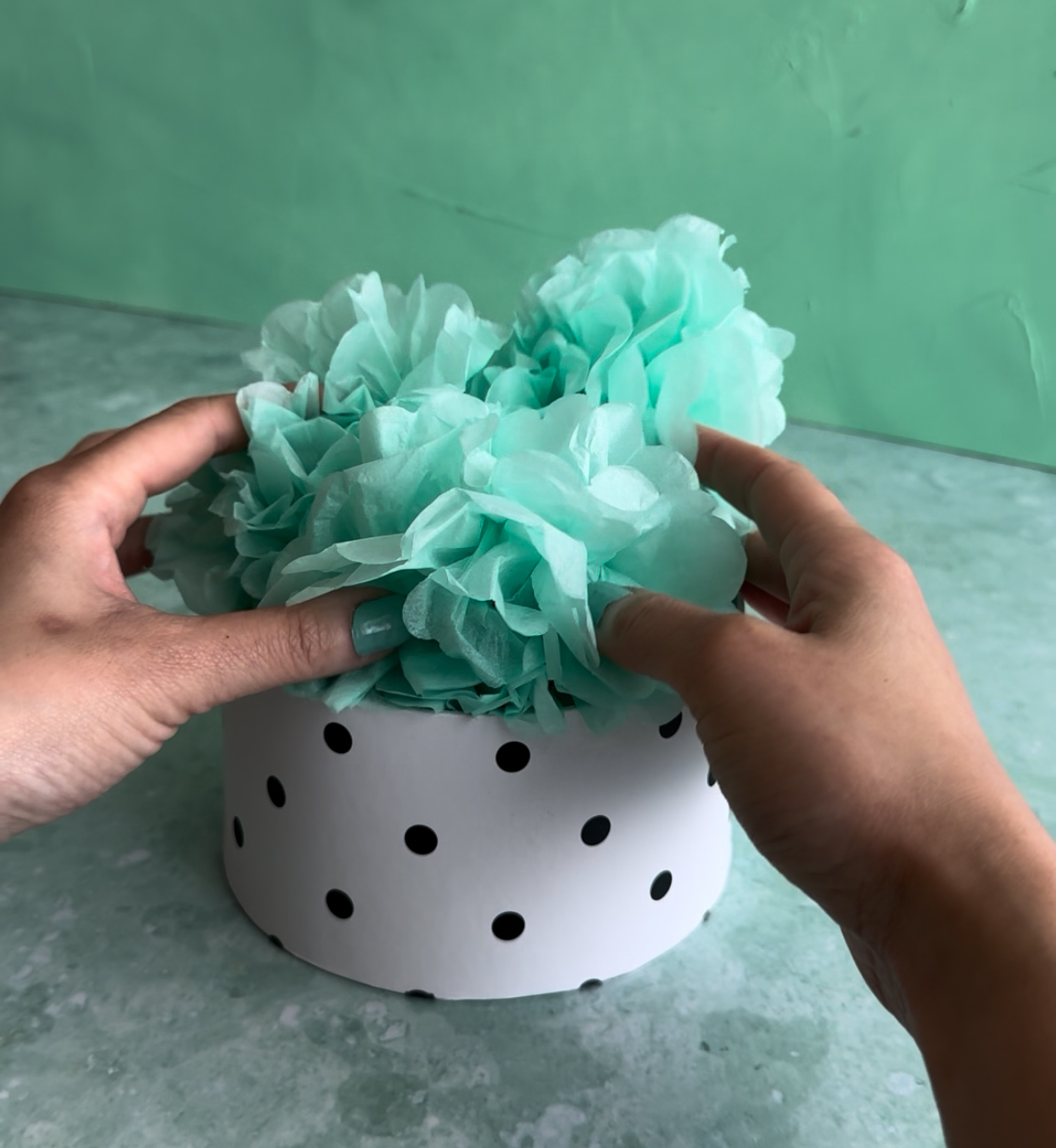 Paperblumen selber machen