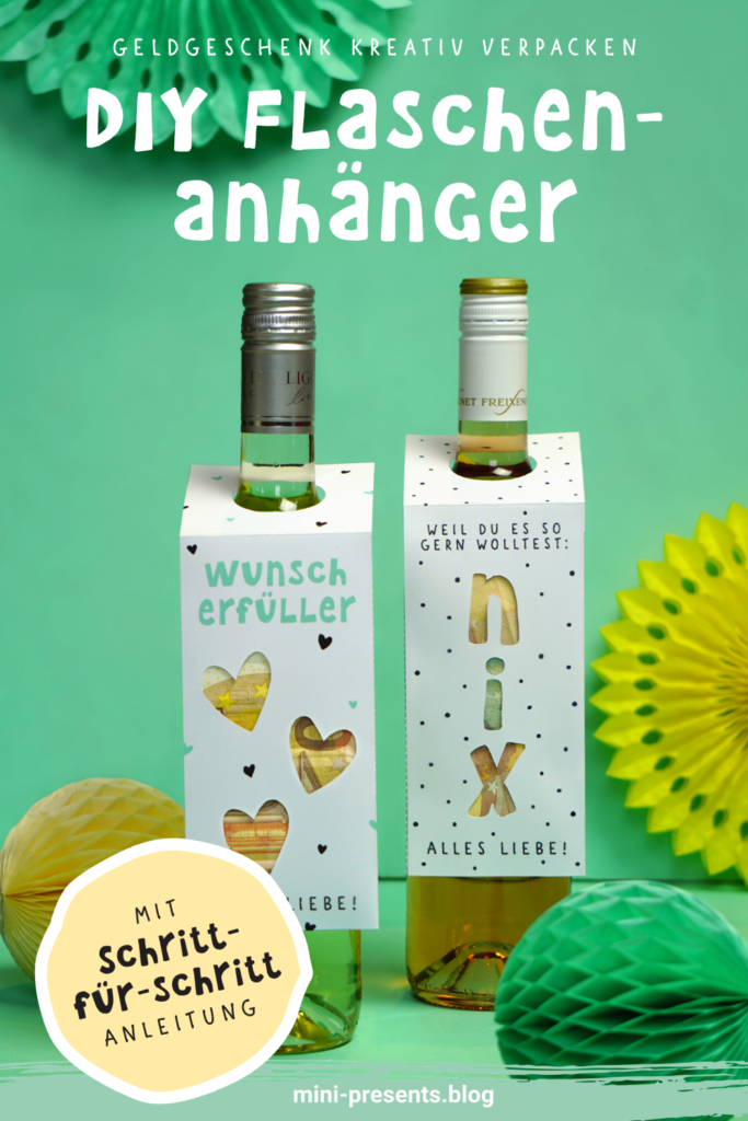 DIY Flaschenanhänger