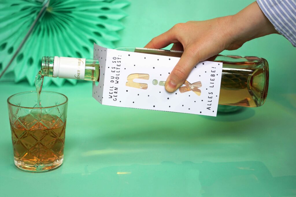 DIY Flaschenanhänger