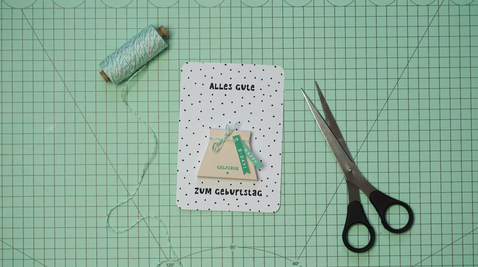 DIY Geldgeschenk Karte