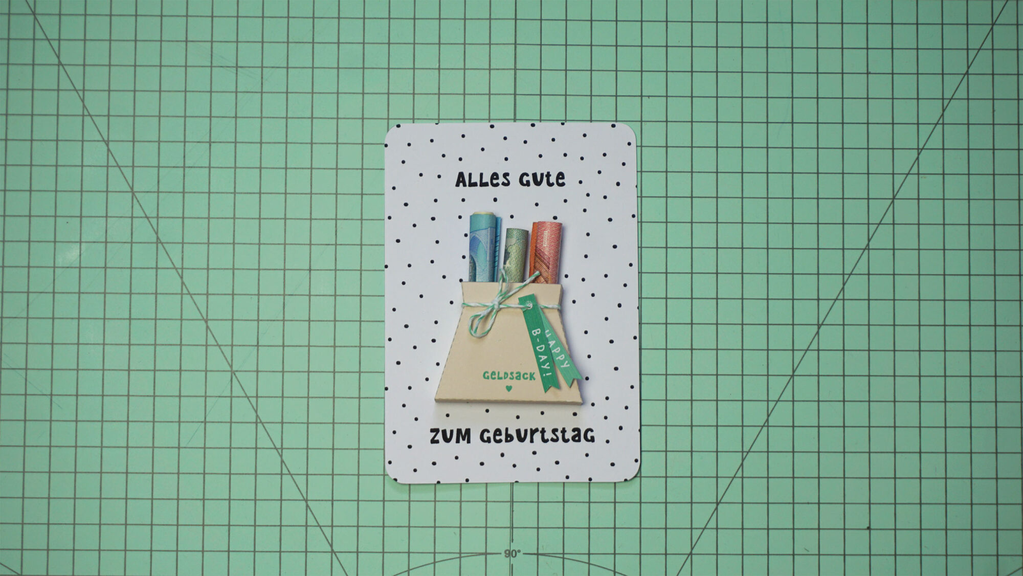 DIY Geldgeschenk Karte