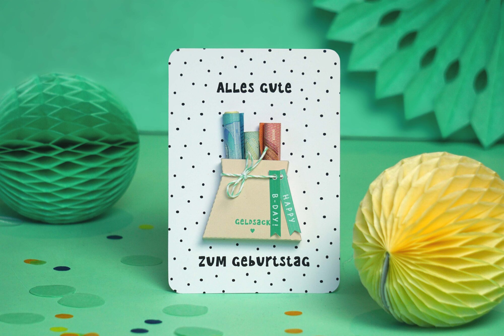 DIY Geldgeschenk Geldsack